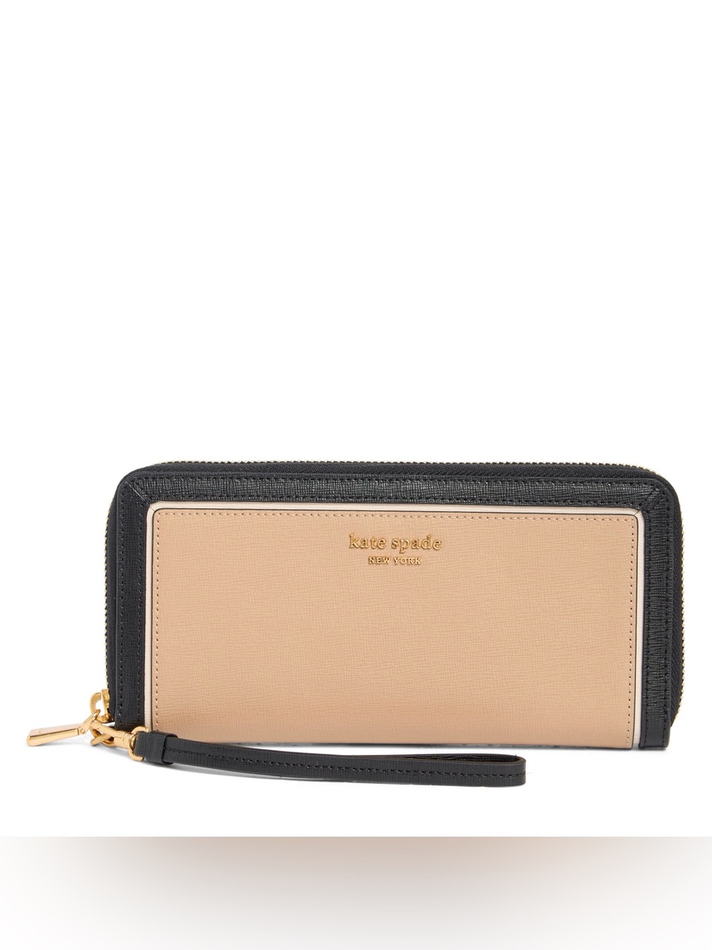 Kate Spade Madison Large Continental Zip Around Travel Wallet - Cafe Mocha